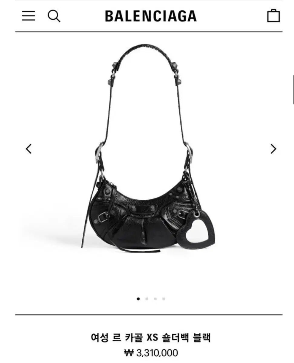 BALENCIAGA バレンシアガ ルカゴール xs ブラック