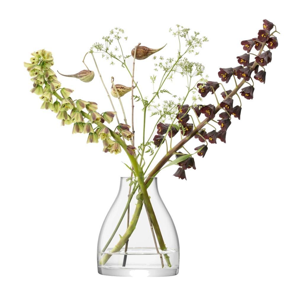 LSA Flower Kiln Vase G1721-16-301 クリア H16cm LFW39 | エルエスエー フラワーベース 花器 花瓶