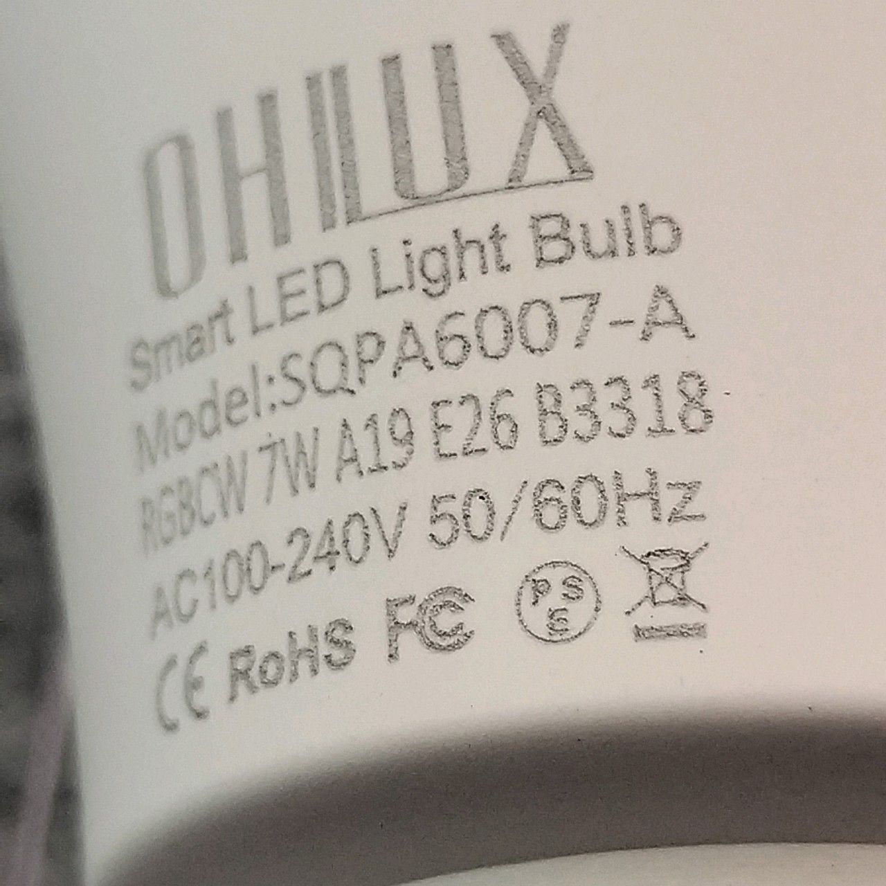 2個セット】OHLUX(オーラックス) スマートWiFi LED電球 AlexaとGoogle