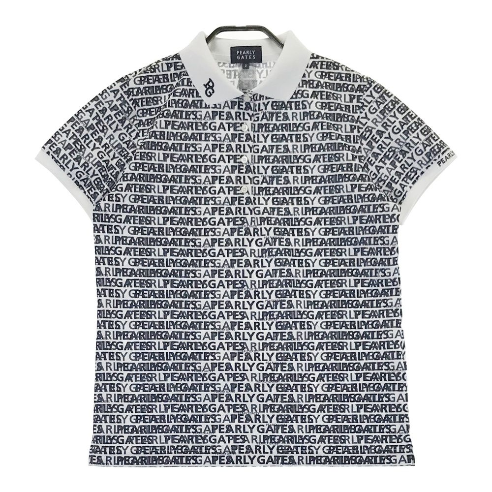 サイズ：2 PEARLY GATES パーリーゲイツ 2023年 半袖ポロシャツ ロゴ総