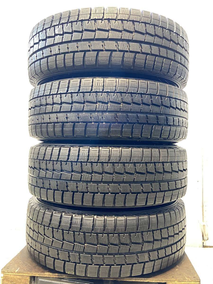 ダンロップ WM01 205/60R16 アルミホイールセット スタッドレス① スタッドレス + ホイール 4本セット ジューク純正スチール+