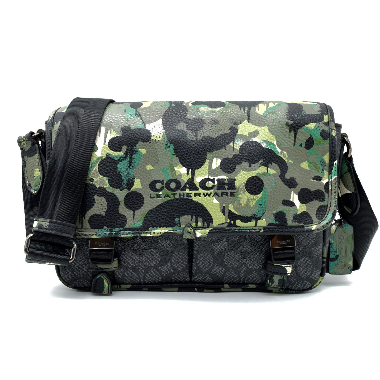 未使用✨COACH メッセンジャー ショルダーバッグ リーグ