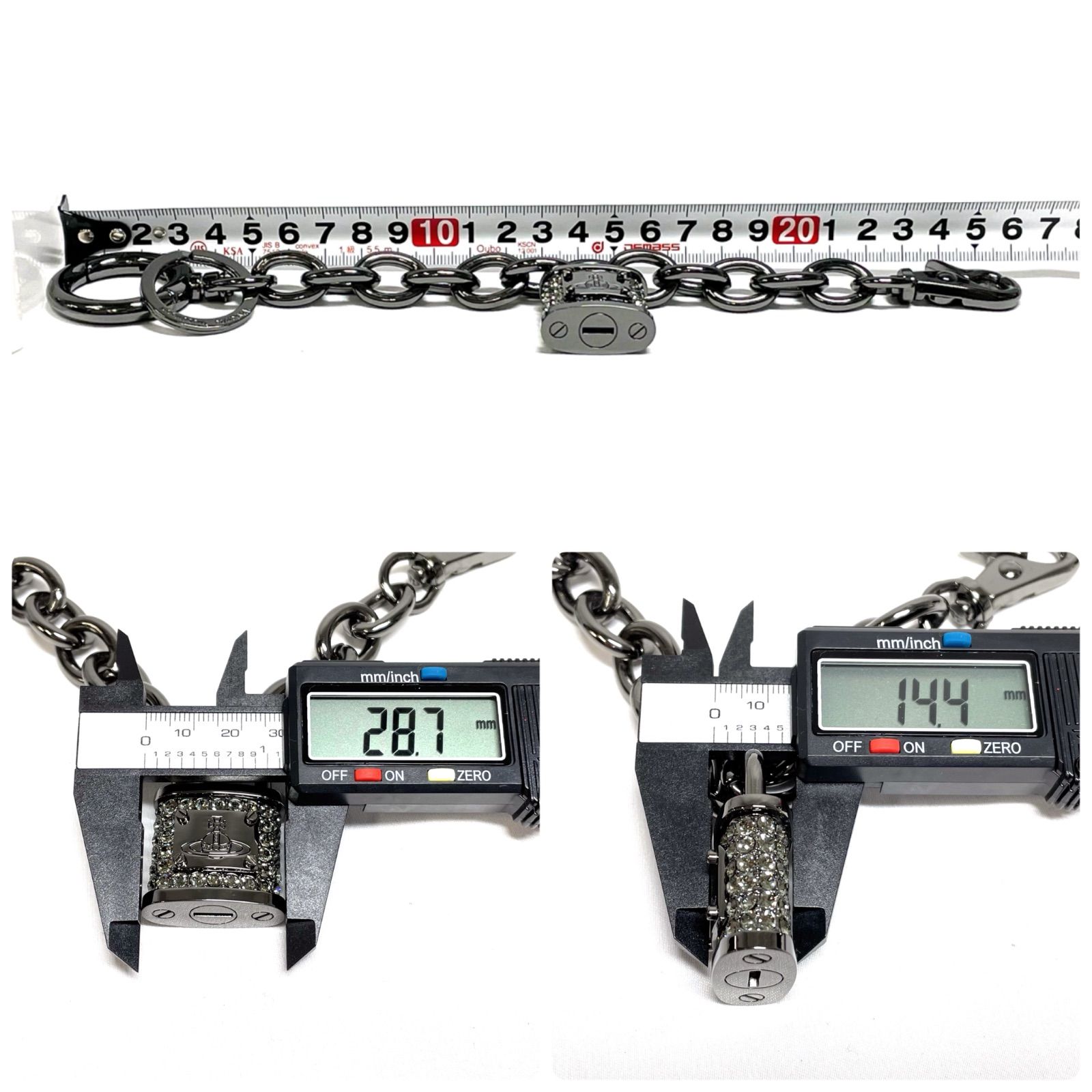 美品✨ヴィヴィアンウエストウッド パドロック 南京錠 キーホルダー キーリング 美品✨ヴィヴィアンウエストウッド パドロック 南京錠 キーホルダー