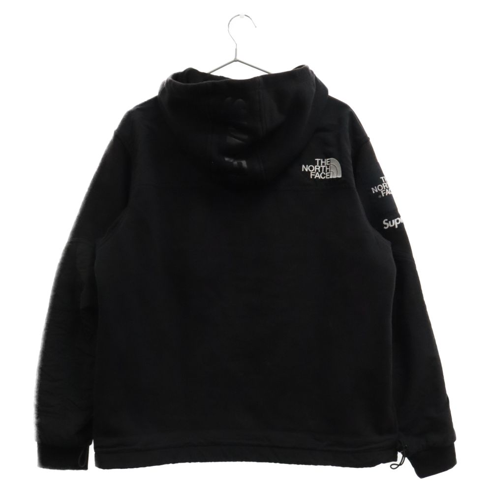 SUPREME (シュプリーム) 16SS×THE NORTH FACE Steep Tech Hooded Sweatshirt ザノースフェイス  スティープテック プルオーバーパーカー NT01602I ブラック - メルカリ