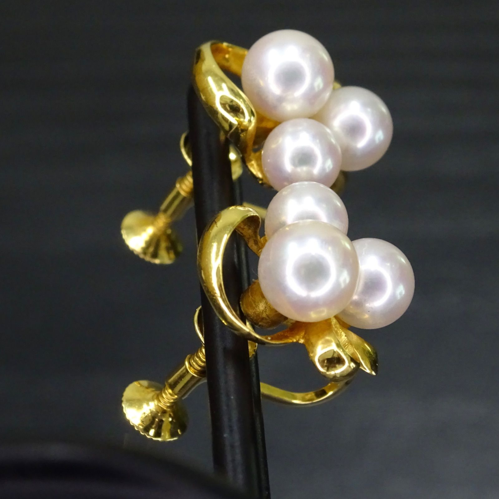 18金 K18 ゴールド GOLD 750 TASAKI タサキ 田崎 本真珠アコヤパール 