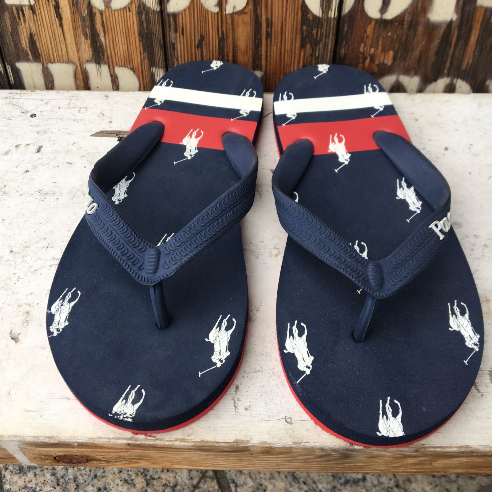 Polo Ralph Lauren ‎ポロ ラルフローレン ビーチサンダル ポニー