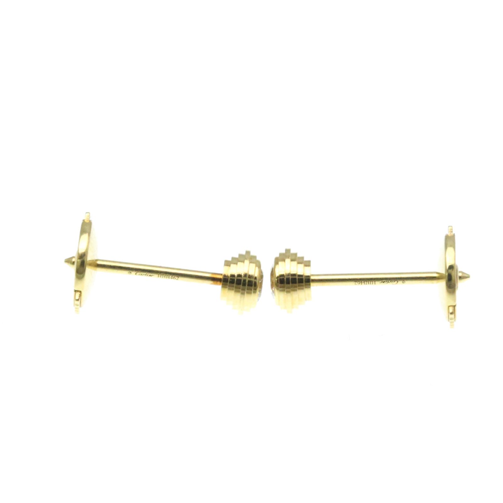 美品✨カルティエ ダムール ピアス スモール SM ダイヤモンド K18YG