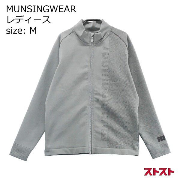 MUNSINGWEAR マンシングウェア 2022年モデル ジップジャケット グレー系 M [240001847944]