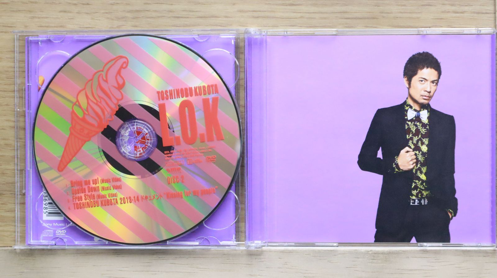 国内盤CD☆久保田利伸/Toshinobu Kubota□ L.O.K(初回生産限定盤