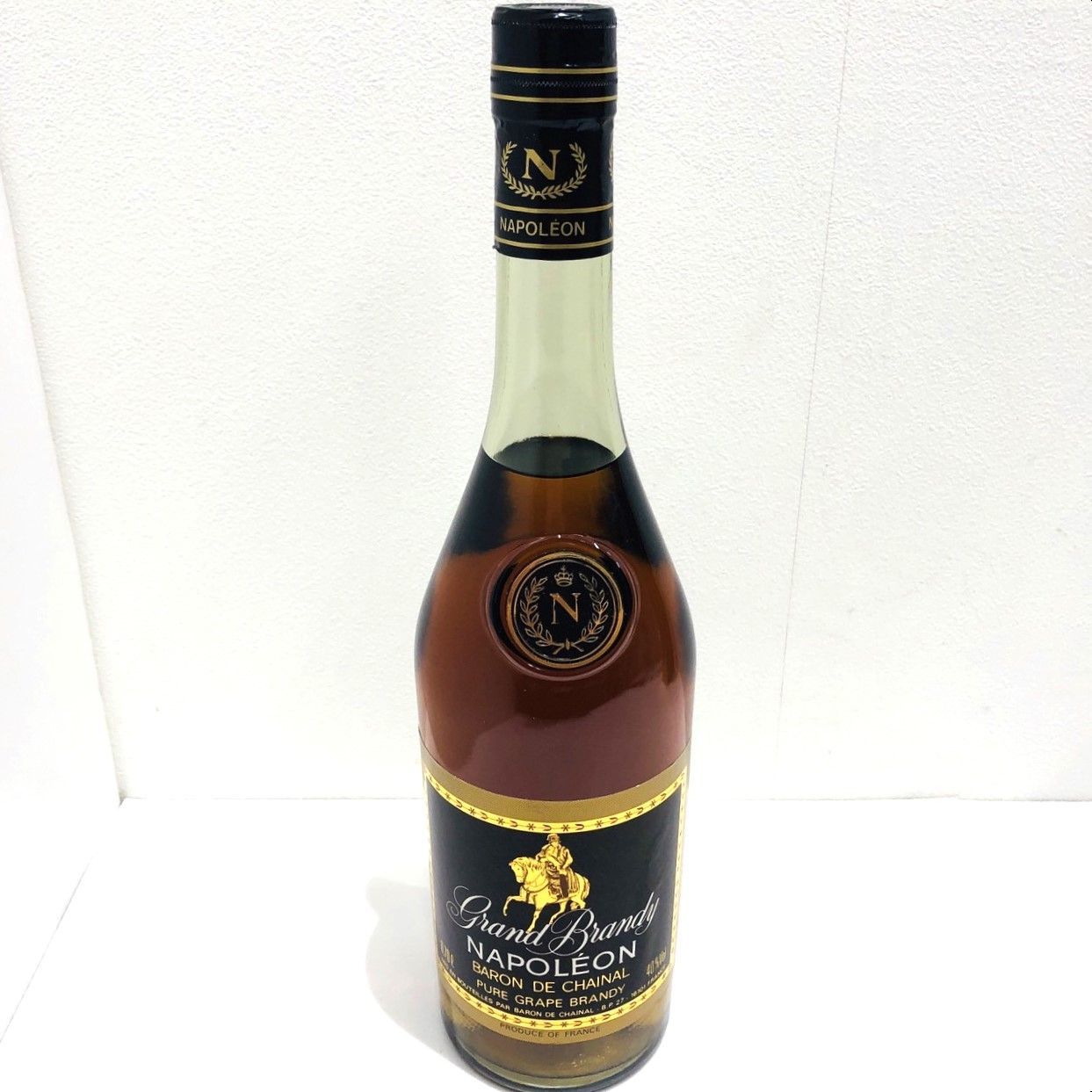 バロンドシャイナル ナポレオン ブランデー 700ml 箱付 古酒- メルカリ