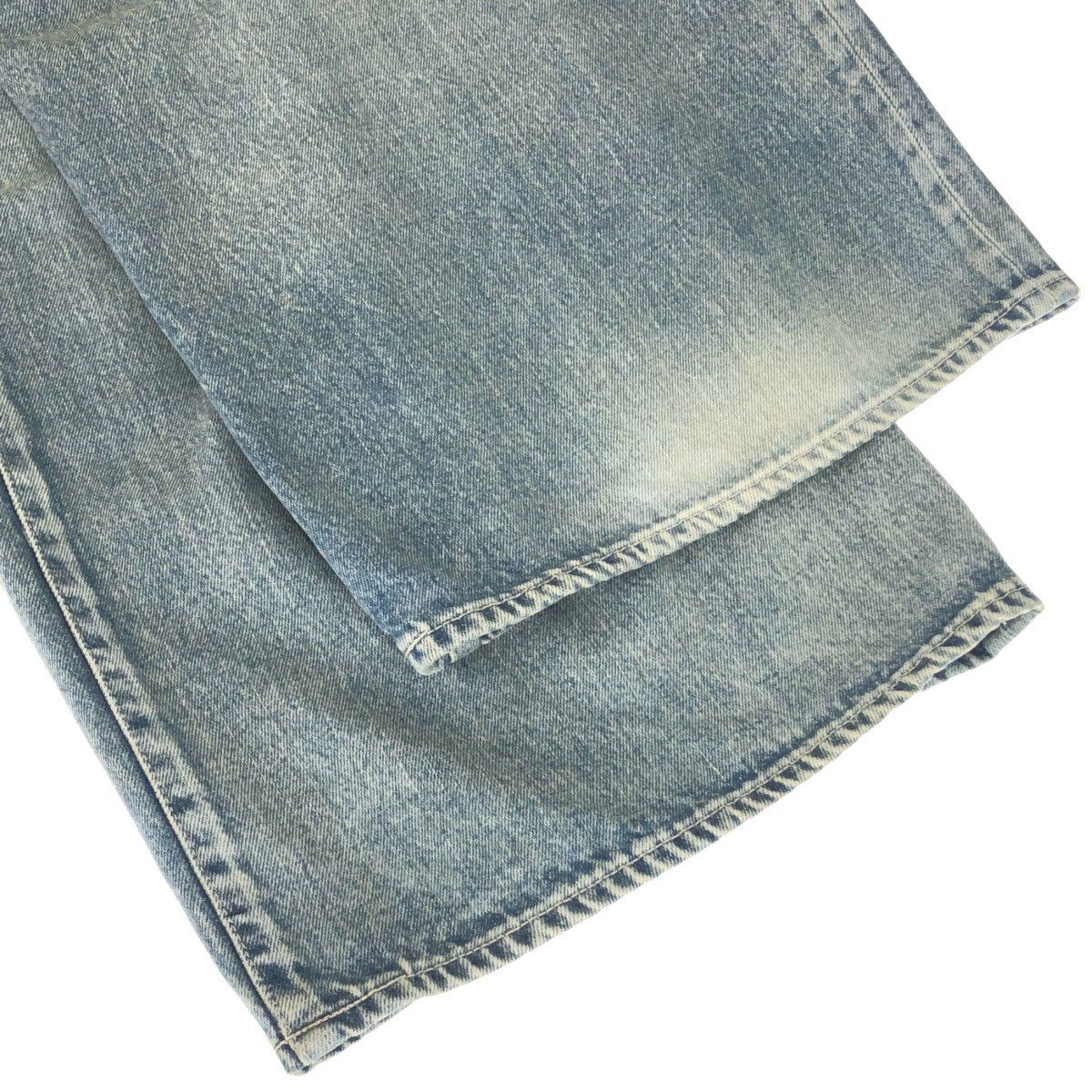 Graphpaper グラフペーパー 23SS Selvage Denim Two Tuck Wide Pants 