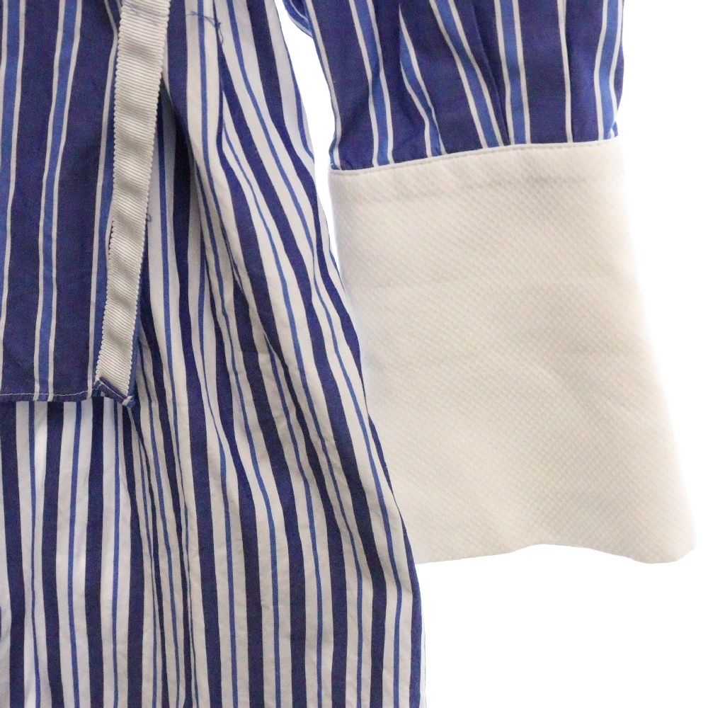 sacai サカイ デザインストライプ長袖シャツ