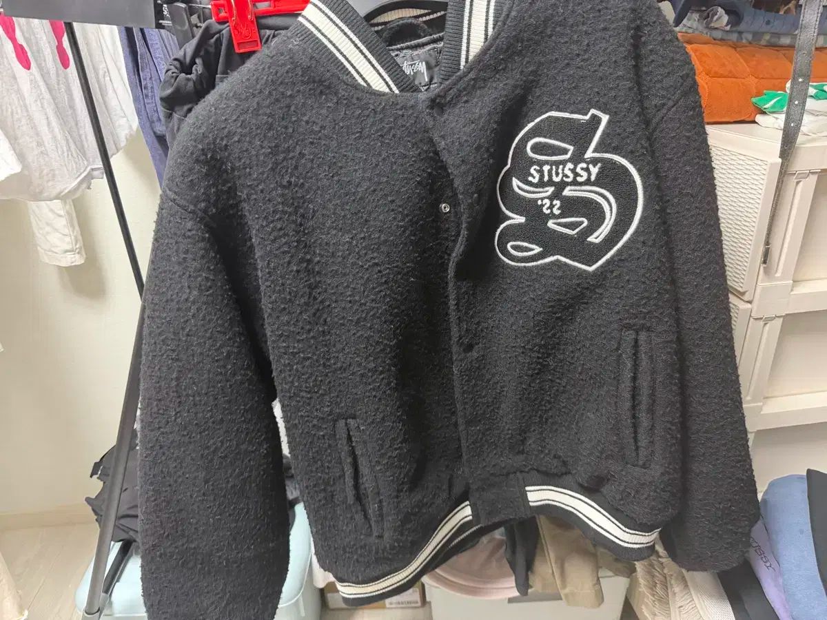 STUSSY ステューシー カセンティーノ バーシティ L