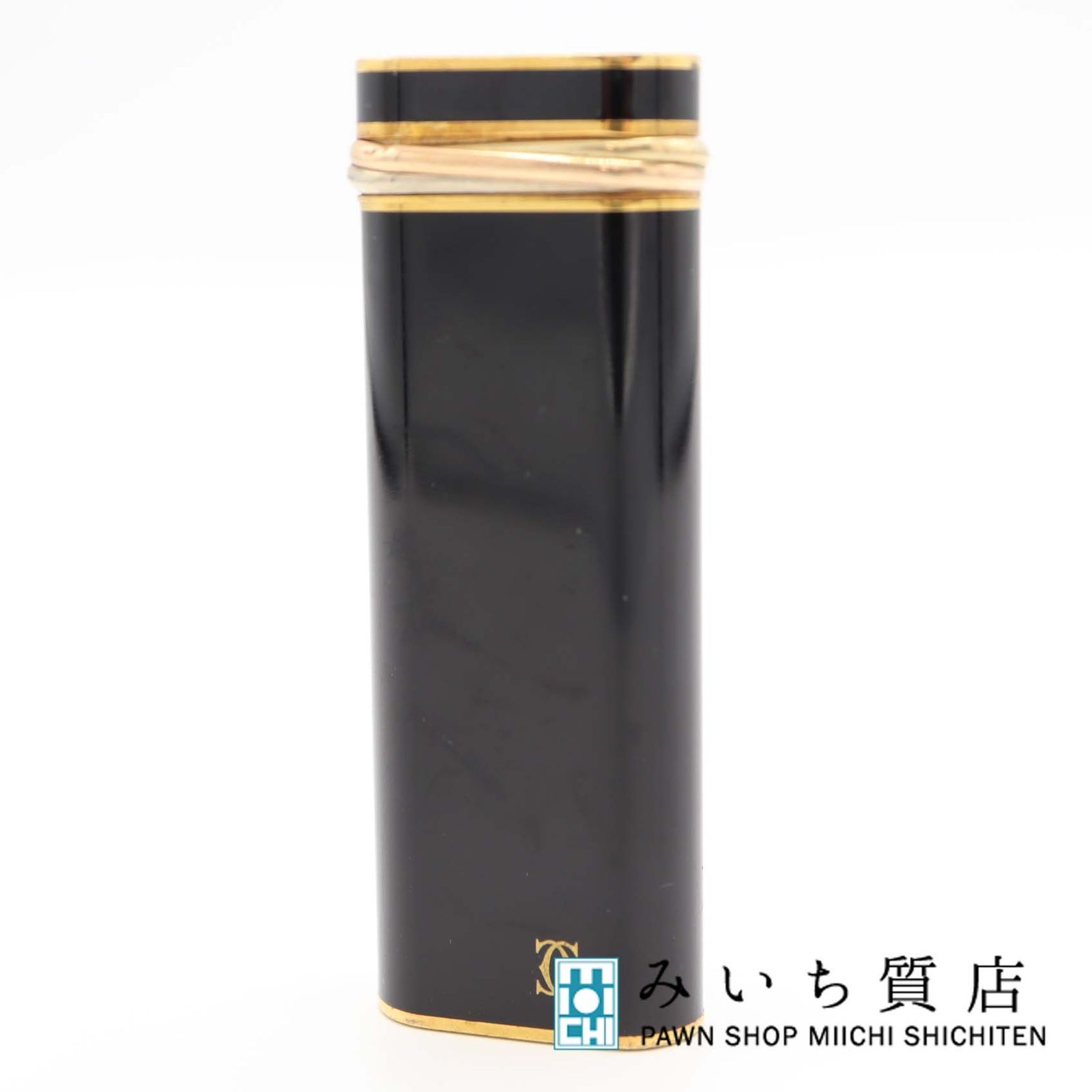 Cartier カルティエ トリニティ オーバル・ライター ブラックラッカー