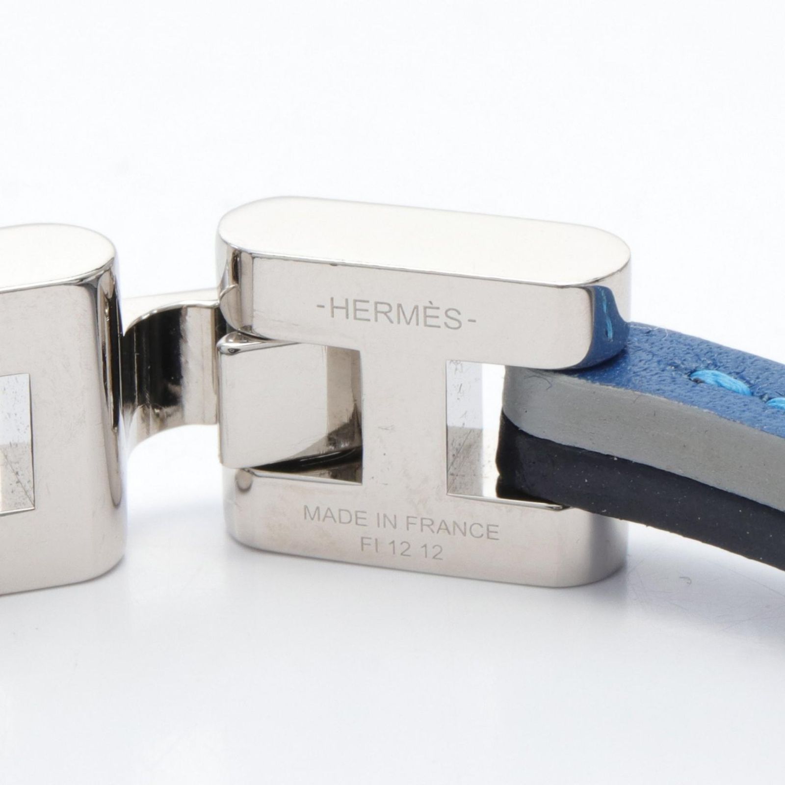 美品☆HERMES エルメスパロミノ ブレスレット レザー☆B18 HERMES Palomino(エルメス パロミノ) ブレスレット(メンズ