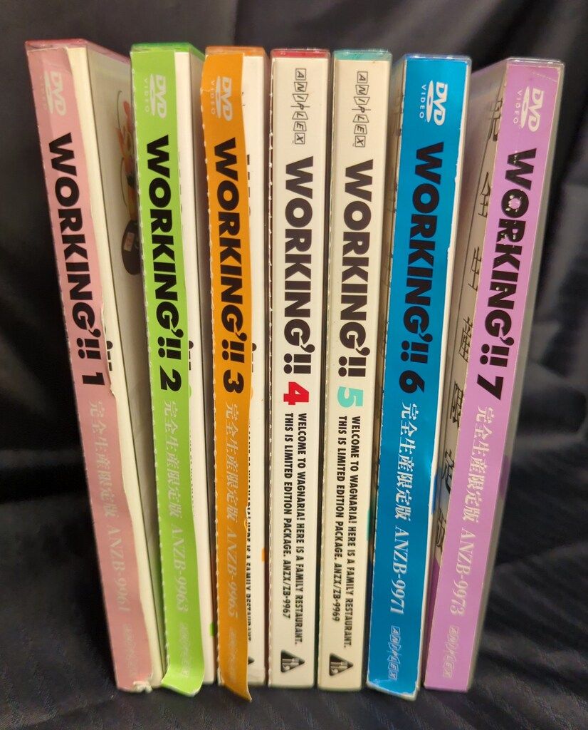 【美品】アニメ　ワーキング！！二期　DVD全7巻セット 71lcy6CMxKL._UF350,350_QL50_.jpg