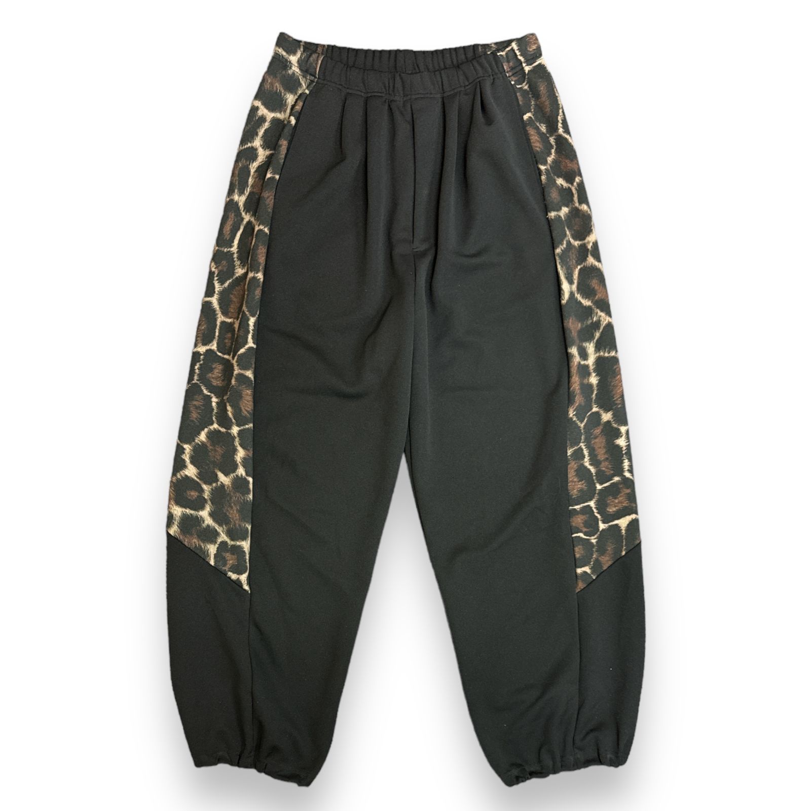 定価26400円 美品 LAD MUSICIAN 23SS LEOPARD 2TUCK TRACK PANTS ...