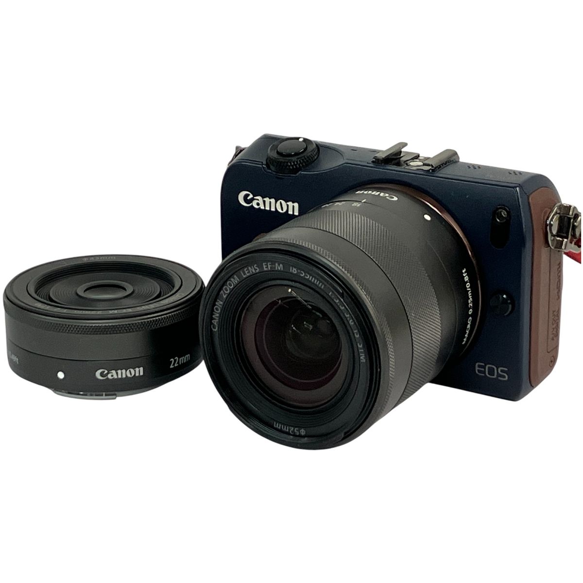 Canon ミラーレス一眼カメラ EOS M ダブルレンズキット EF-M18-55mm F3