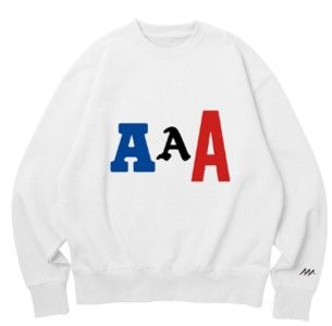 Asia Artist Awards AAA Crewneck - White L アジアアーティストアワード