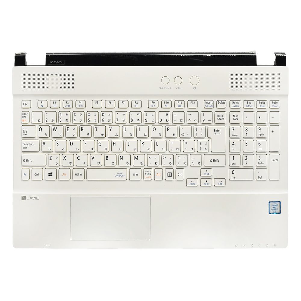 LAVIE Note Standard PC-NS700GAW キーボード 中古品 ホワイト 3-0406-2 NEC NS700/G パーツ 部品  修理 白 MACSELL メルカリ