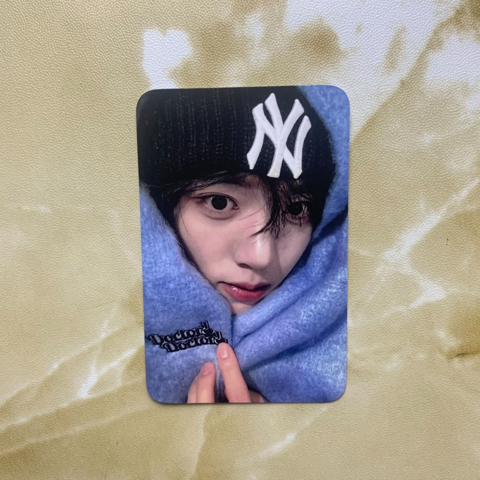 匿名配送 ZEROBASEONE ZB1 ハンユジン 韓国 ゴヌク サノク マフラー Doctor! Doctor! 事前収録 トレカ