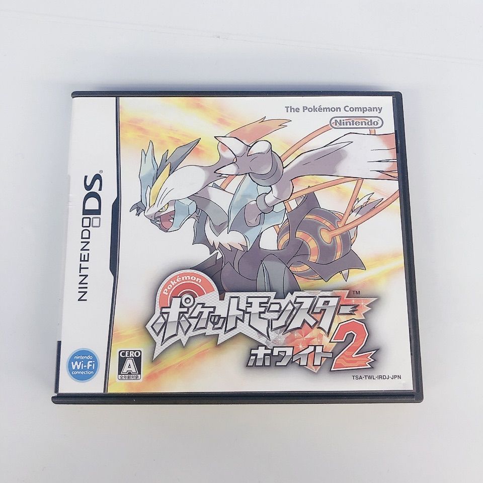 ポケットモンスターホワイト2 DS ゲームソフト　動作確認済み 動作確認済み】ポケットモンスター ホワイト2 - メルカリ