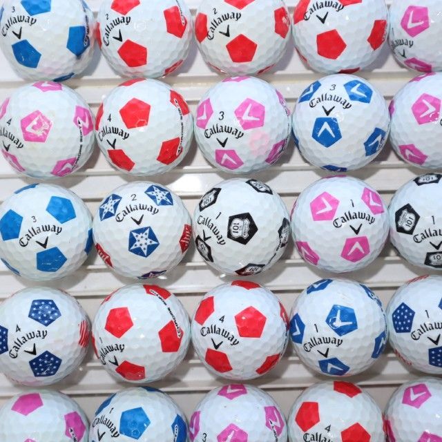 25個 キャロウェイ クロムソフト トゥルービス 混合 Bランク 中古 CALLAWAY ロストボール 送料無料 25個 キャロウェイ クロムソフト トゥルービス 混合 Bランク