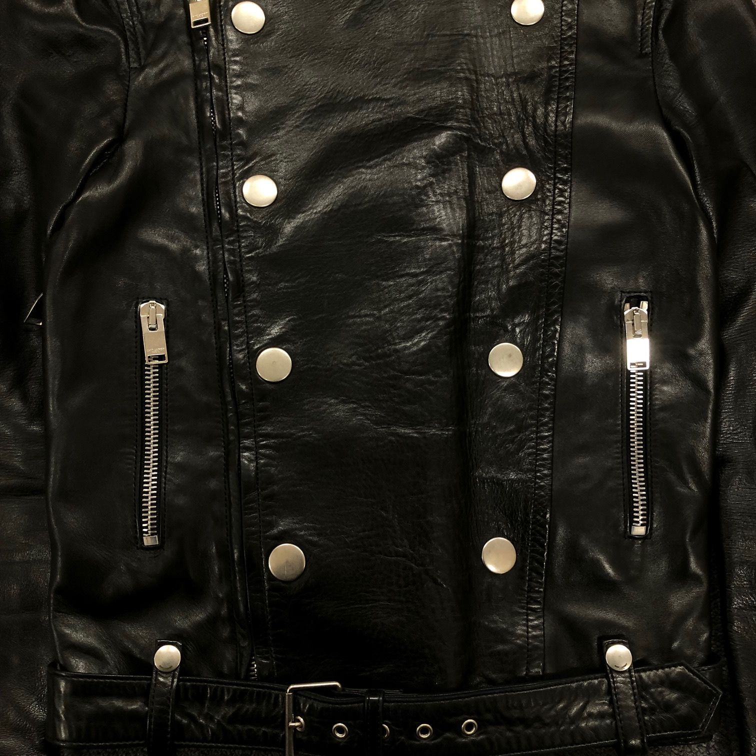国内正規 SAINT LAURENT PARIS 13SS エディ期 ナポレオン レザー