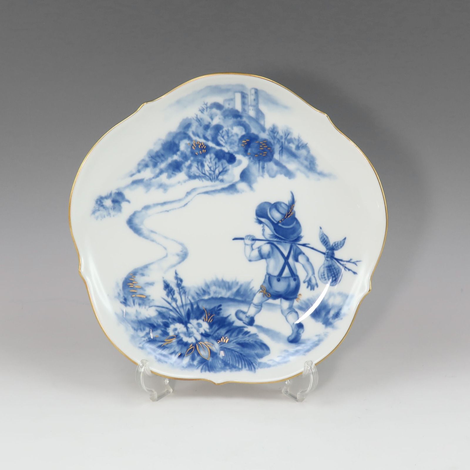 【Meissen】マイセン 小さなハンス 1998年 メモリアルプレート イヤープレート _ オブジェ