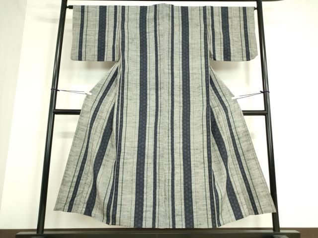 平和屋着物▽上質な紬 単衣 麻の葉間道 正絹 逸品 DAAV5046az - メルカリ 