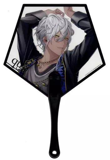 中古】うちわ クー 「ブラックスター -Theater Starless- 1st LIVE