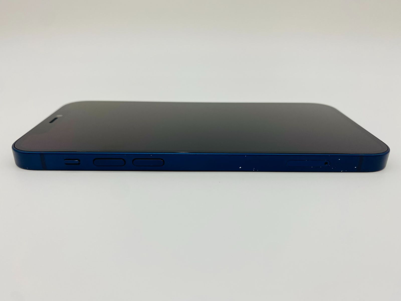 iPhone12 64GB ブルー/シムフリー/純正バッテリー100%/極薄ケース