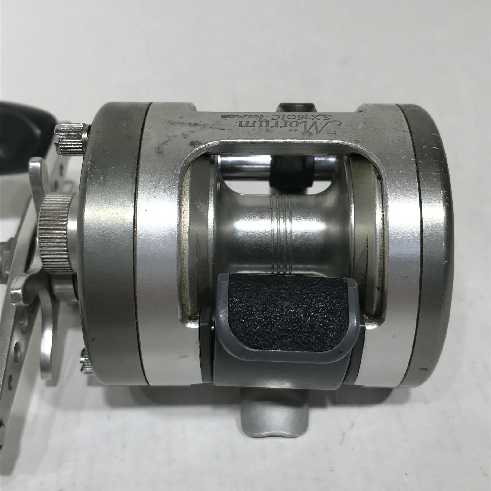 Moulinet Baitcast Abu Garcia Ambassadeur Morrum SX360IC - Rapport 6.3:1, Récupération Main Gauche - Occasion Bon état