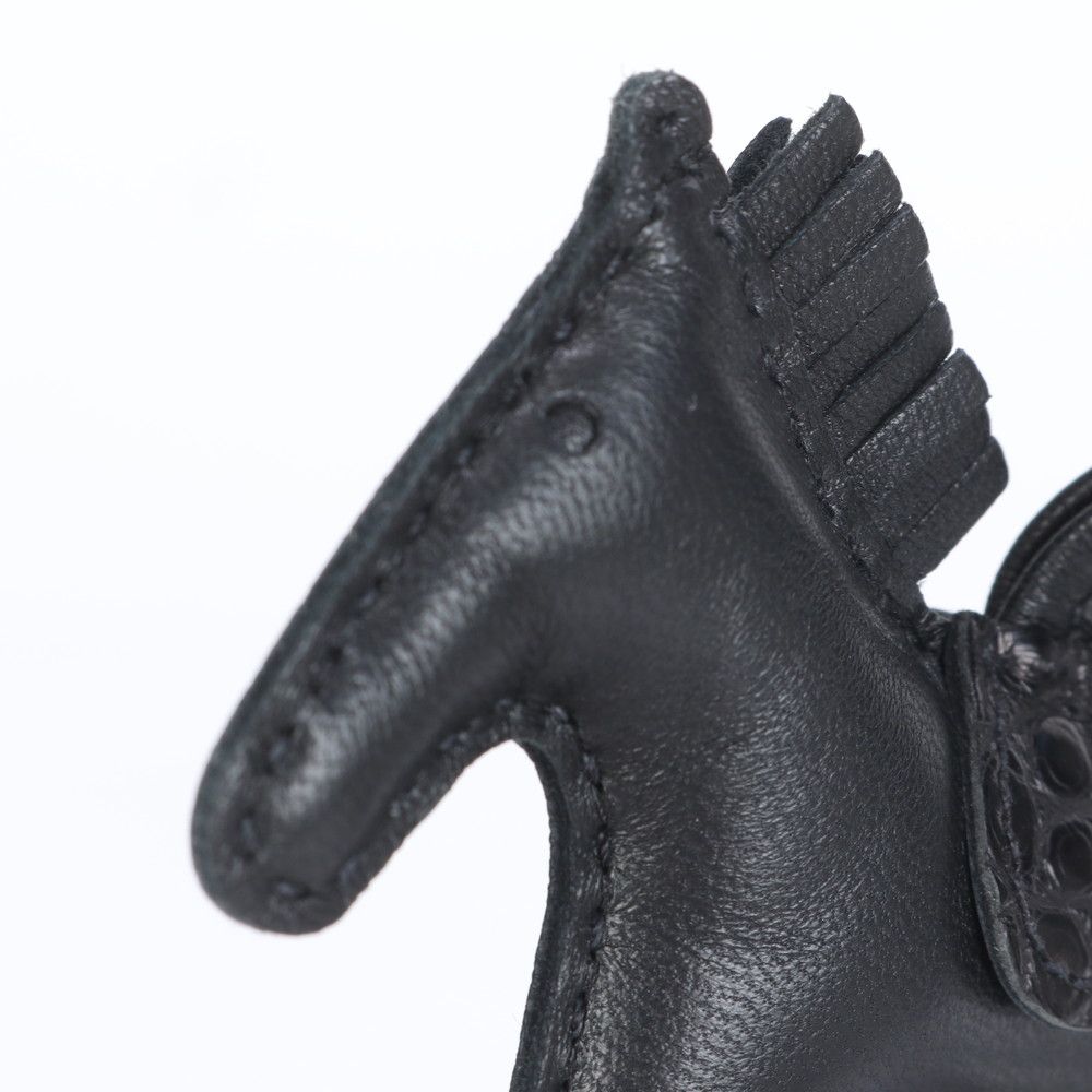 新品同様 エルメス ロデオ タッチ PM Z 刻印 アリゲーター