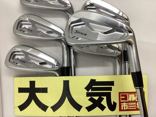 【中古ゴルフクラブ】(6本セット)ダンロップ スリクソン(SRIXON) ZX7 MK-2 アイアン 2023 D/G D.S.T 5〜9.P【14日間返品OK】 中古】アイアンセット ダンロップ 【大人気】スリクソンZX7 Mk II
