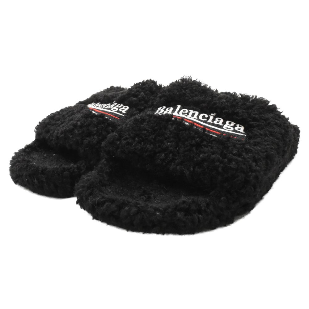 BALENCIAGA (バレンシアガ) Furry Slide Sandal キャンペーン