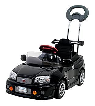 【中古】【非常に良い】ミズタニ 押手付ペダルカー スカイラインGT-R R34 ブラック R34-H