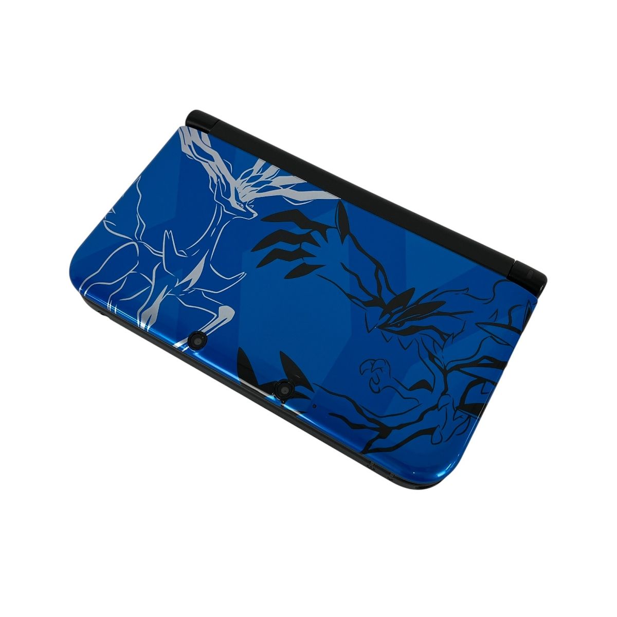 任天堂 SPR-BM-JPN-C0 3DS LL ポケットモンスター Xパック ゼルネアス イベルタル ブルー ACアダプター付属 Y9933124