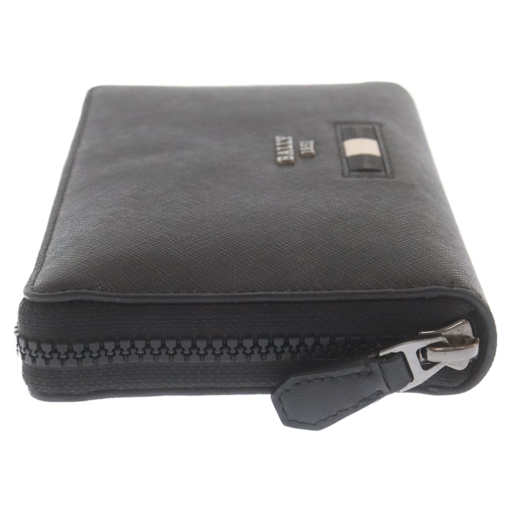 BALLY バリー MYTHOS BALEN ブランドロゴ レザーウォレット 長財布 ブラック 603240 25893 F100 BALLY (バリー) MYTHOS BALEN ブランドロゴ レザーウォレット 長財布