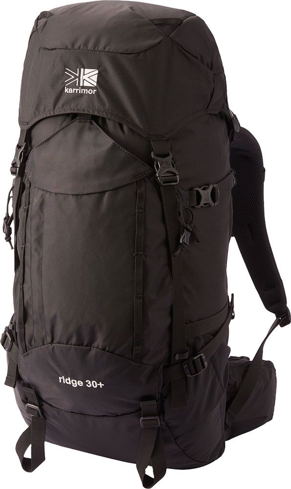 カリマー karrimor アウトドア リッジ30プラス スモール ridge 30 Small ザック リュック バックパック バッグ 中型 登山 トレッキング クライミング 雨蓋拡張 多機能 501099 9000 BLACK