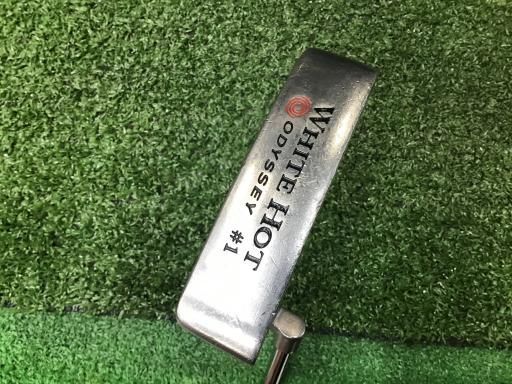 オデッセイ WHITE HOT 1 33インチ パター PT スチール フレックスその他 メンズ 男性用 右利き 右用 Dランク ゴルフクラブ