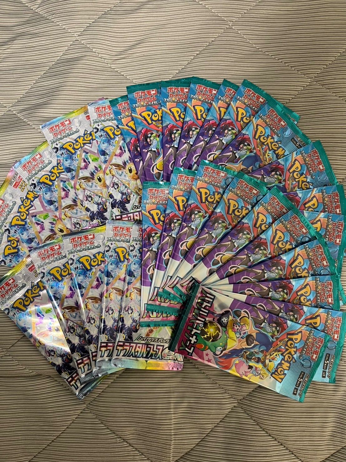 ポケモンカード テラスタルフェスex バトルパートナーズ 計4箱