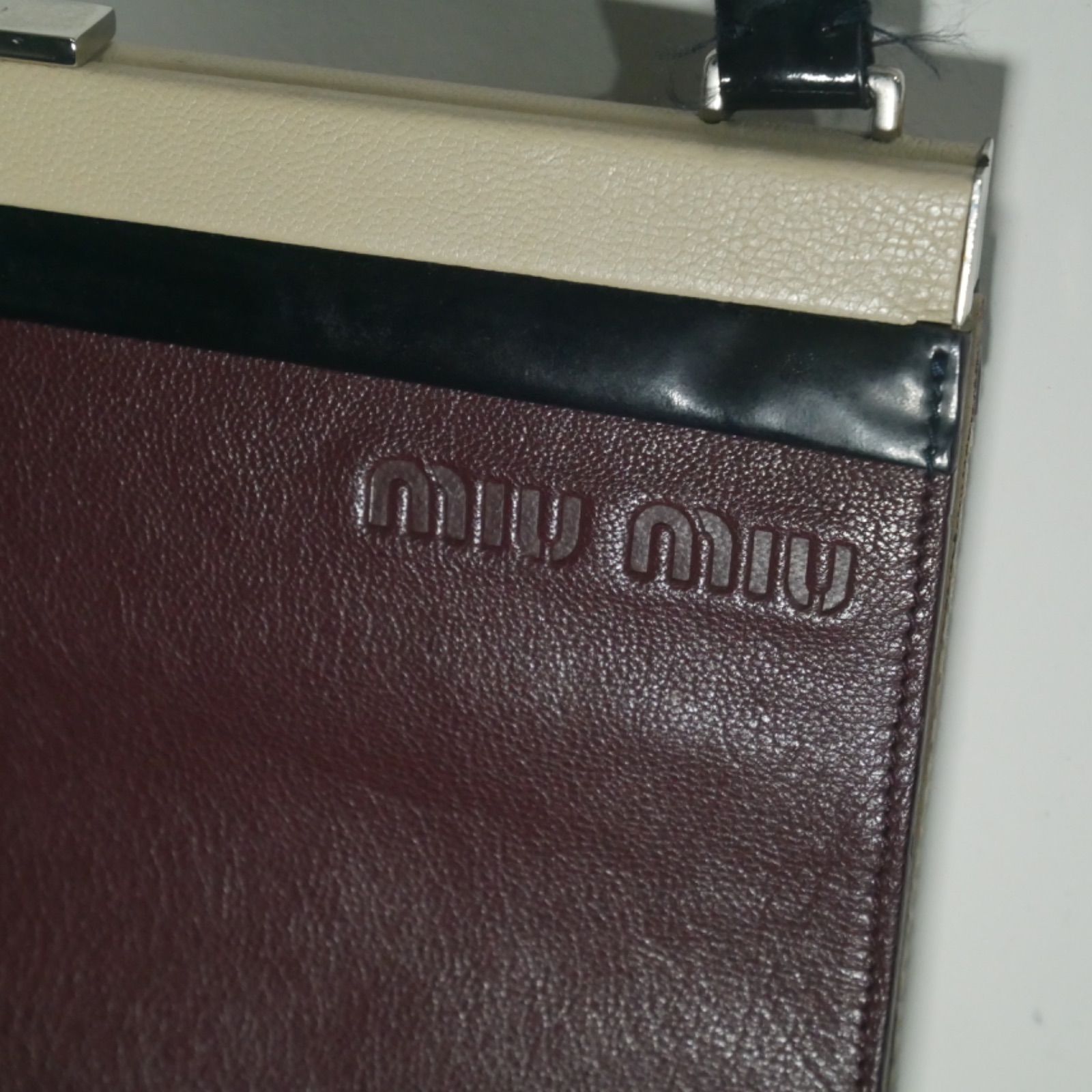 2000s/s miu miu mesh docking hand bag - メルカリ