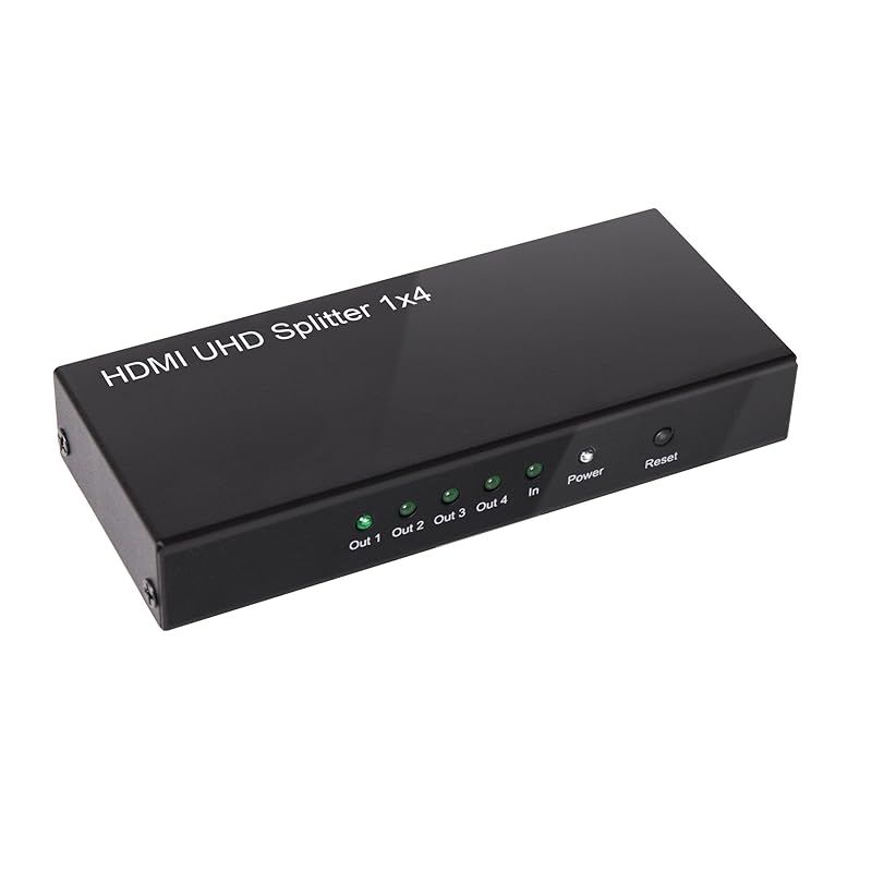 Club3D SenseVision HDMI 2.0 4K 60Hz UHD 1入力4出力 分配器 スプリッター Splitter CSV-1380 1