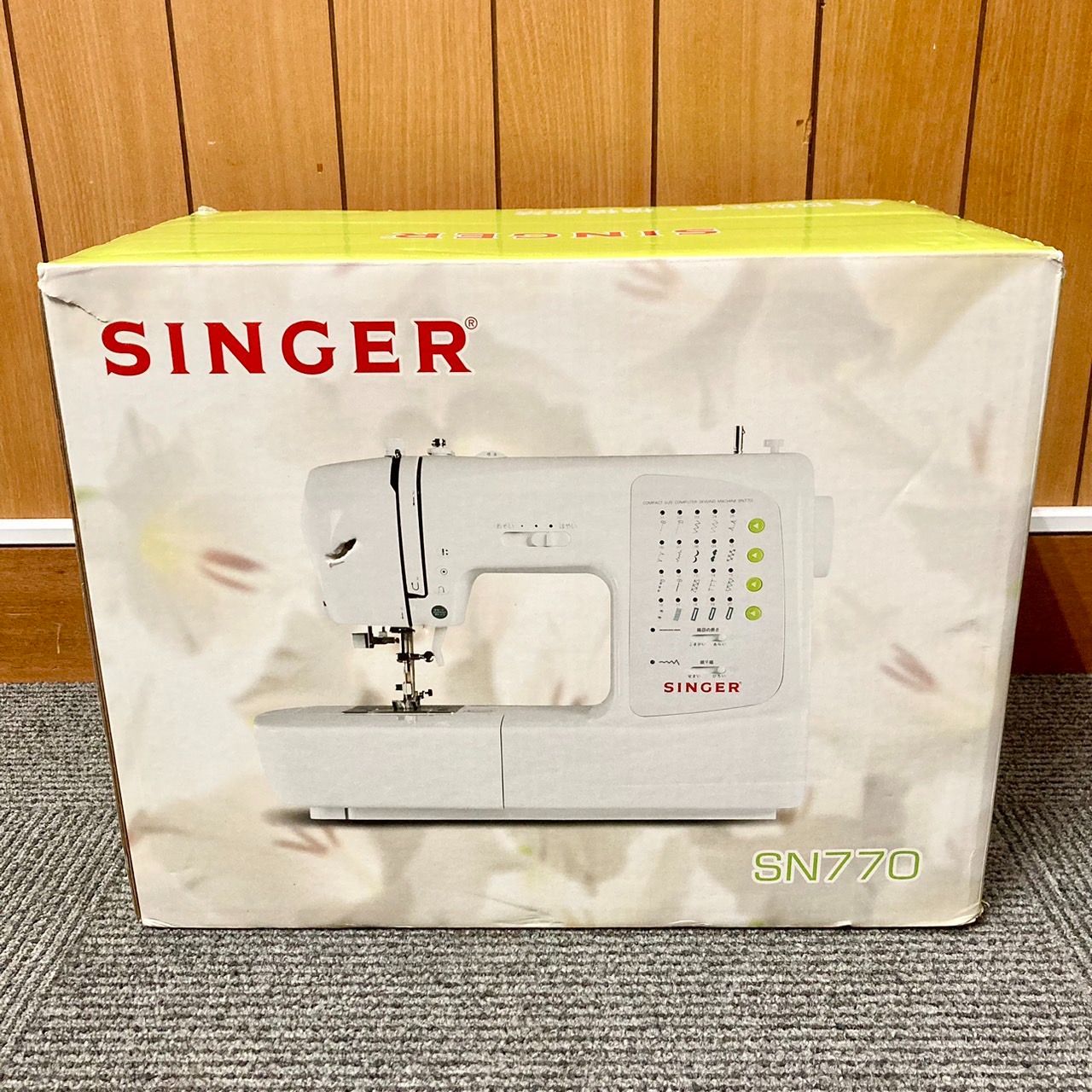 未使用／美品】SINGER(シンガー) コンピュータミシン SN770 手工芸 ハンドクラフト - メルカリ