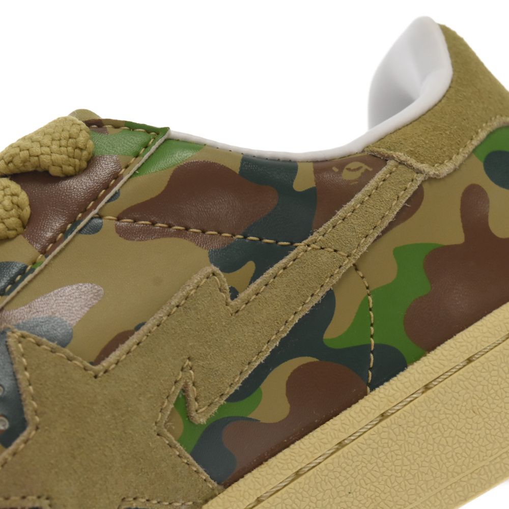 A BATHING APE (アベイシングエイプ) SKULL STA CAMO CANVAS