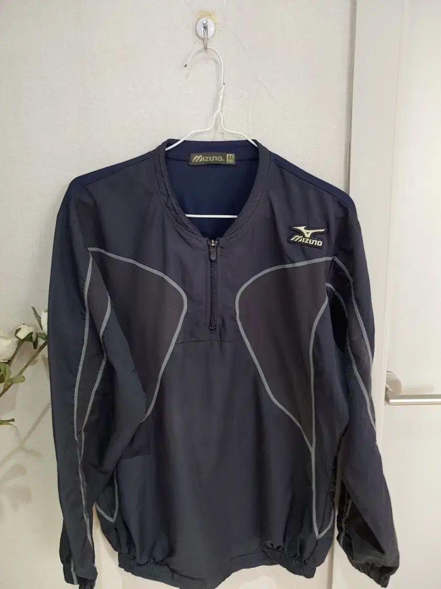 MIZUNO mizuno(ミズノ) ハーフジップ シャカシャカ素材 ウインドブレーカー M
