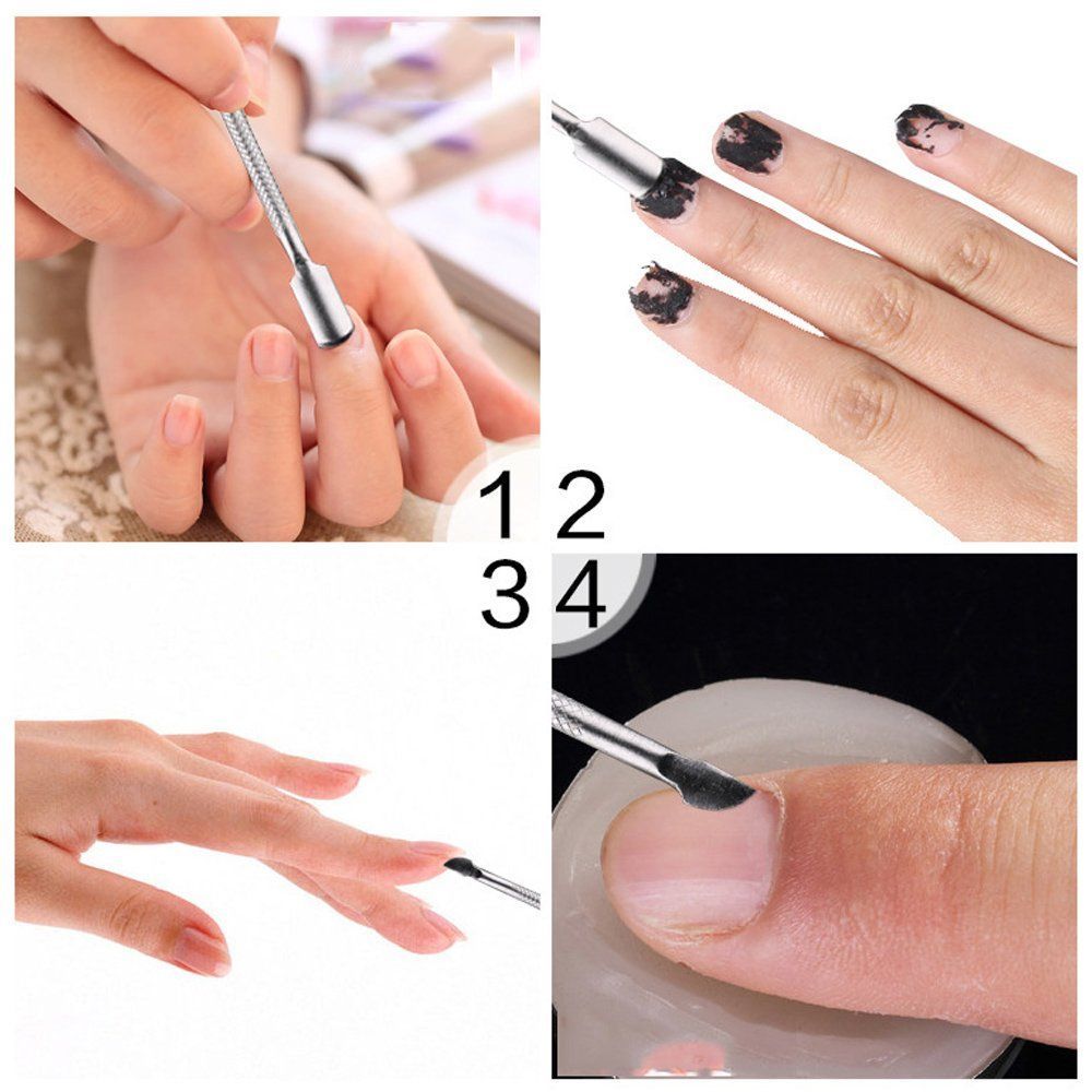 ネイルケア 3点セット 高品質 キューティクル ニッパー ＆ プッシャー