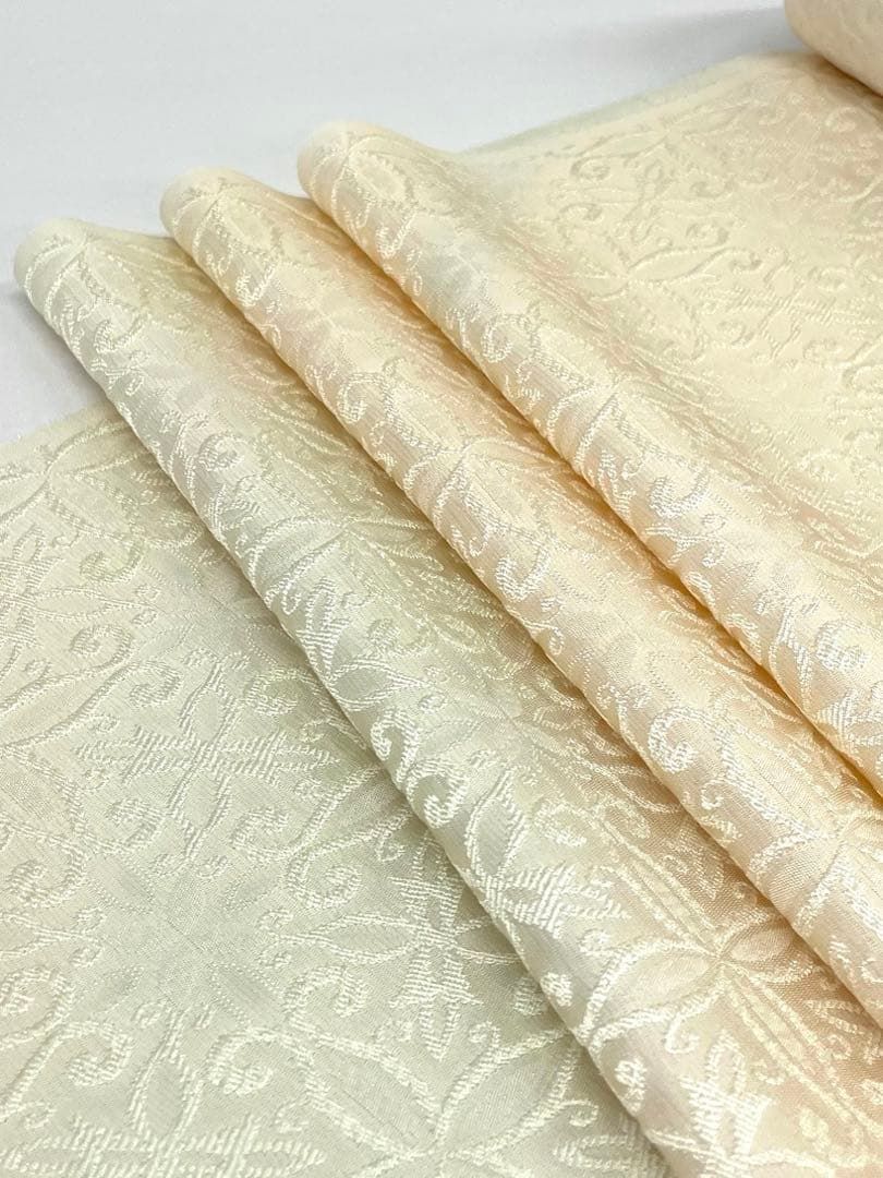 無地小紋 紋意匠 寿光織 峯仙 ぼかし 正絹 反物 T8324 - メルカリ