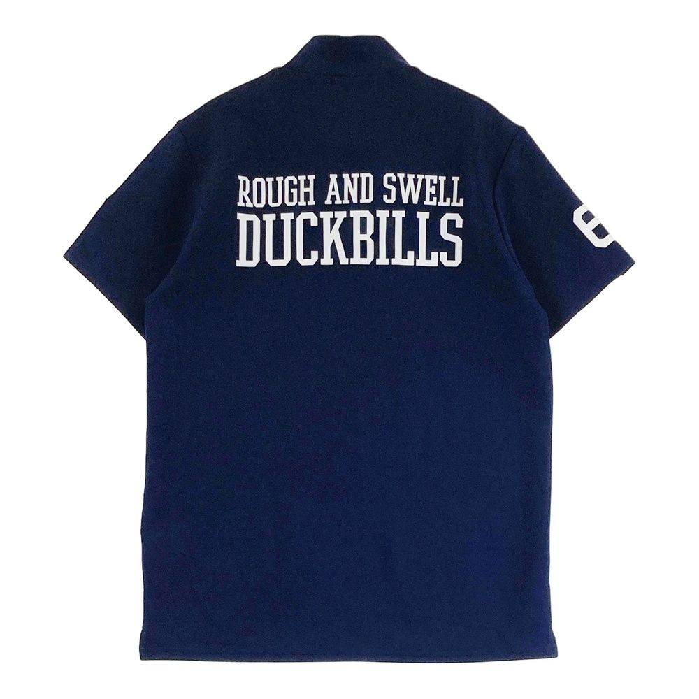 【美品】rough&swell　2025年春夏　モックネックシャツ サイズ：M ROUGH&SWELL ラフアンドスウェル 2025年 半袖モックネックT